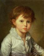 ''Portrait of Count Stroganov as a Child Jean-Baptiste Greuze